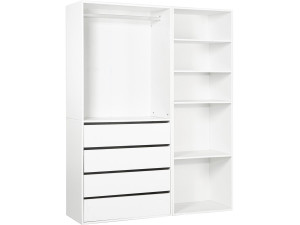 Kit dressing " Opéra " modulable - 2 éléments - Blanc