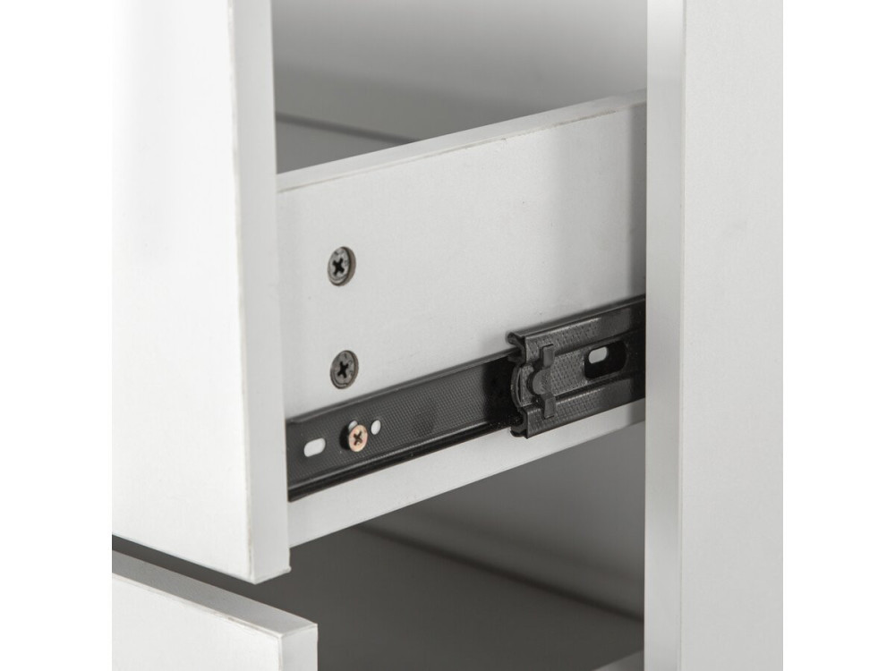 Kit dressing " Opéra " modulable - 2 éléments - Blanc