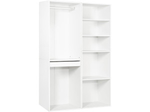 Kit dressing " Opéra " modulable - 2 éléments - Blanc