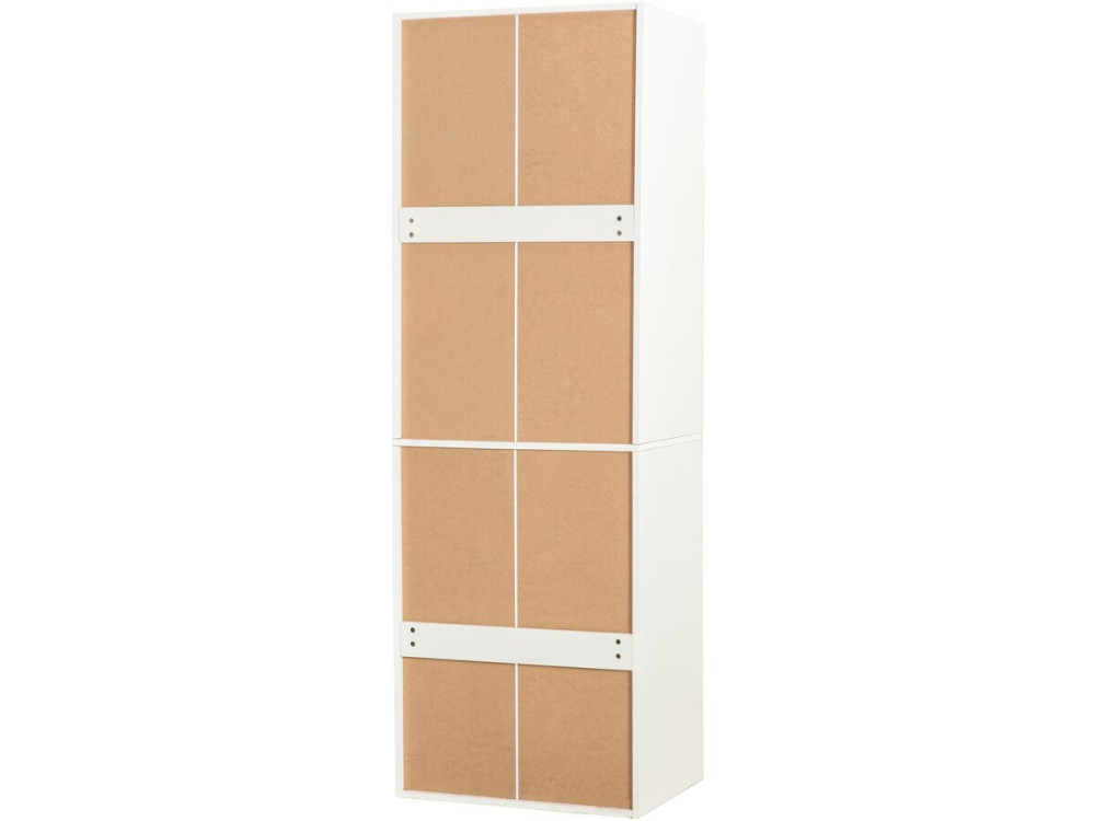Kit dressing " Opéra " modulable - 2 éléments - Blanc