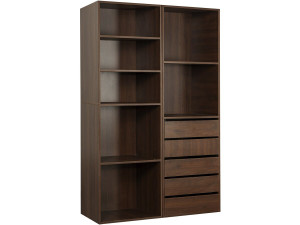 Kit dressing " Opéra " modulable - 2 éléments - Marron