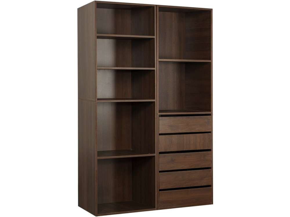 Kit dressing " Opéra " modulable - 2 éléments - Marron