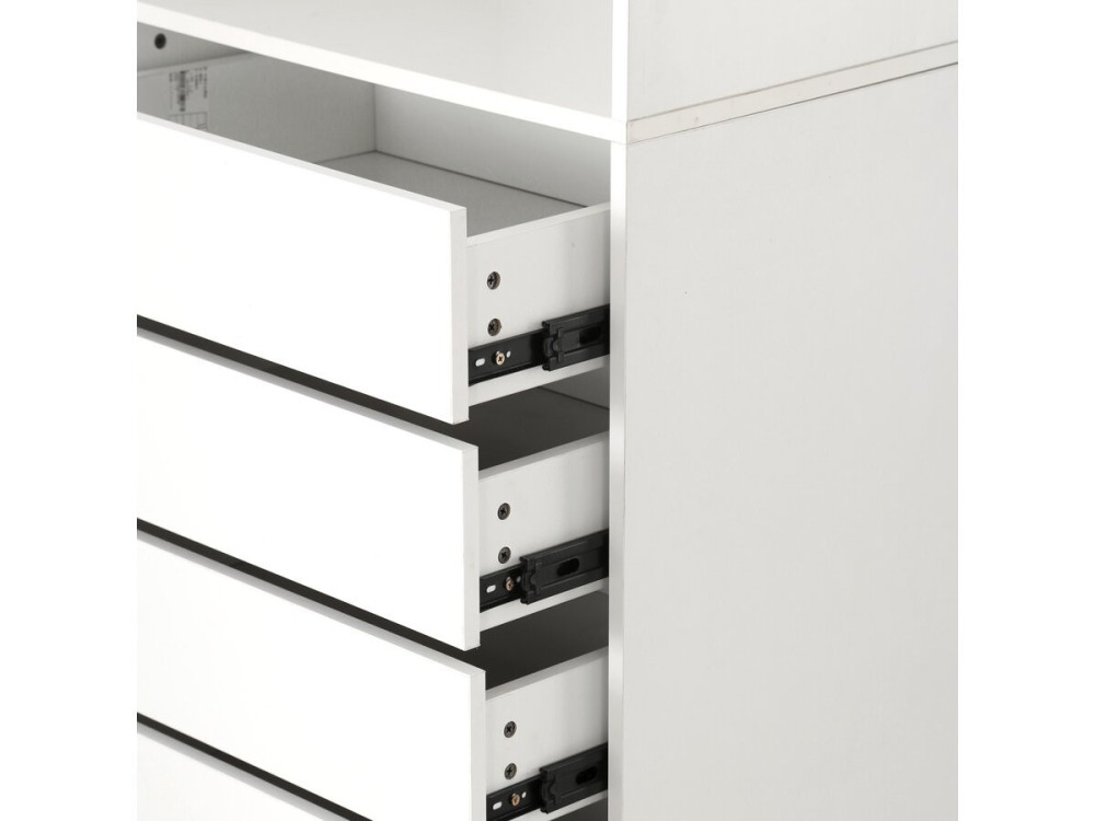 Kit dressing " Opéra " modulable - 2 éléments - Blanc