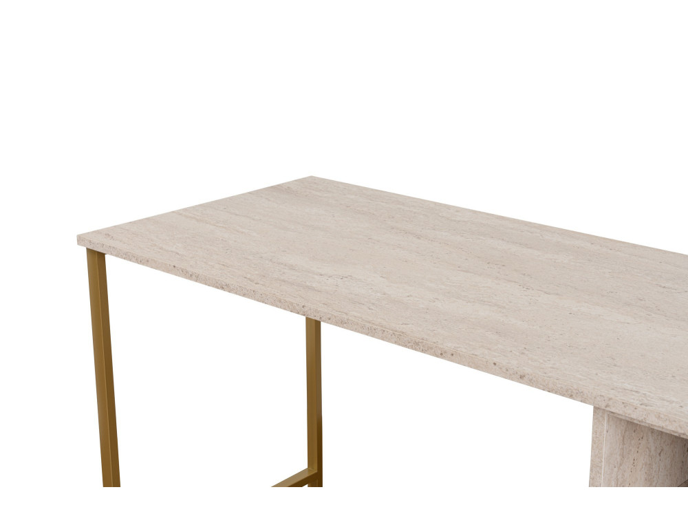 Bureau en bois "Twin Study Desk" - 240 x 60 x 74 cm - TravertinOr
