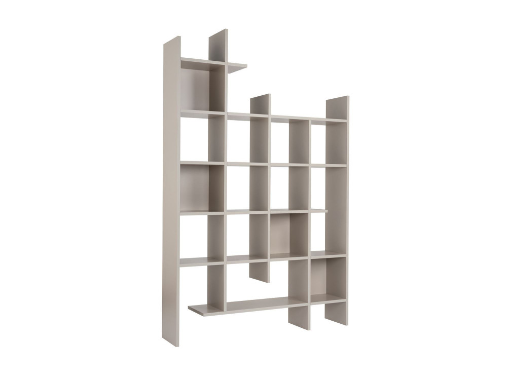 Bibliothèque en bois "Manco" - 122 x 25 x 188 cm - Grès
