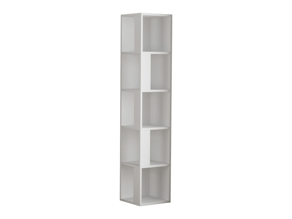 Bibliothèque en bois "Piano" - 34 x 34 x 161 cm - Blanc