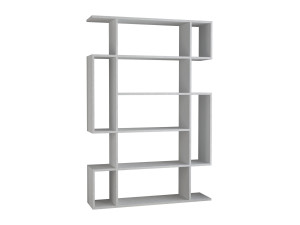 Bibliothèque en bois "Mito" - 110 x 25 x 161 cm - Blanc