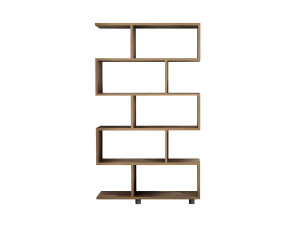 Bibliothèque en bois "Elif" - 90 x 20 x 156 cm - Pin