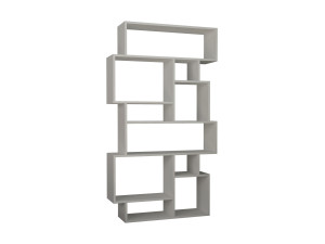 Bibliothèque en bois "Karmato" 96 x 25,5 x 168,5 cm - Blanc