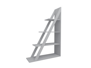 Bibliothèque en bois "Arven" - 100 x 29 x 150 cm - Blanc