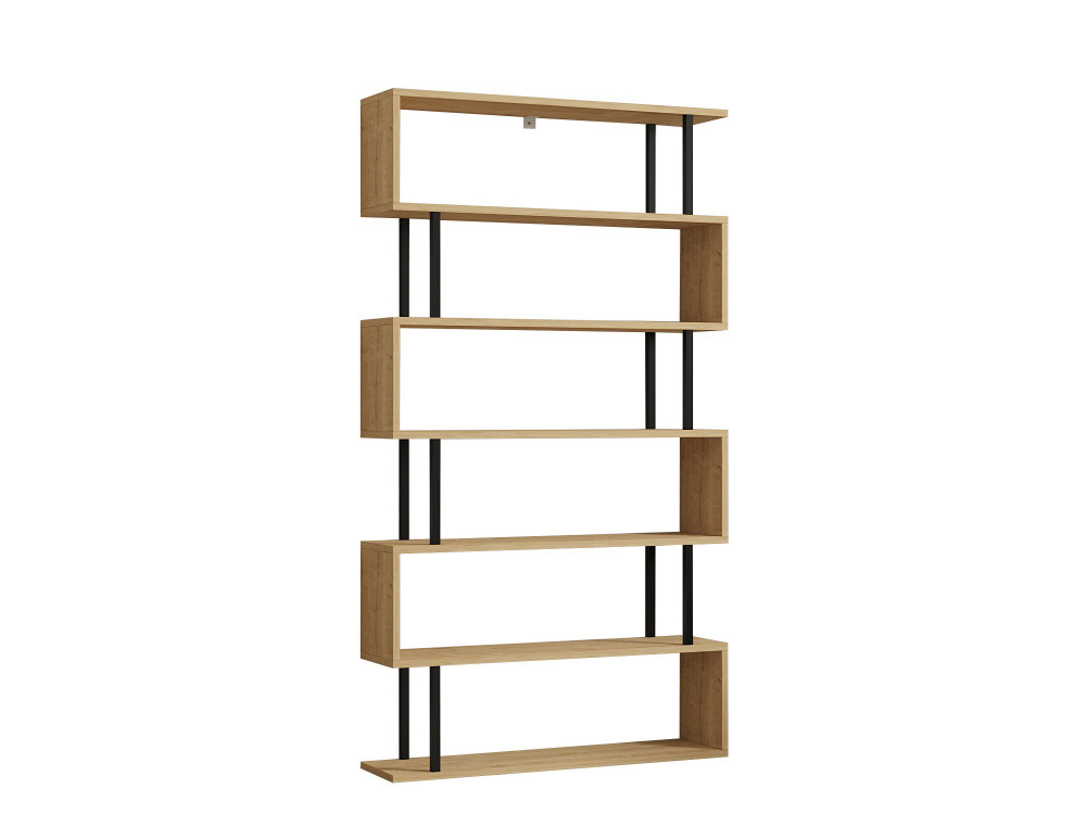 Bibliothèque en bois "Hector" - 90 x 22 x 162 cm - Saphir