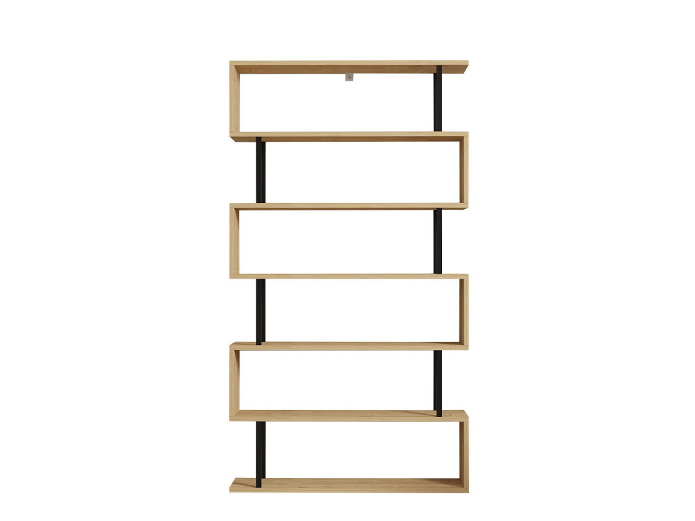 Bibliothèque en bois "Hector" - 90 x 22 x 162 cm - Saphir