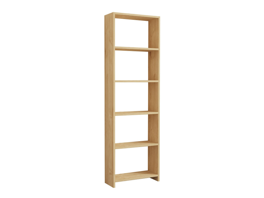 Bibliothèque en bois "New" - 50 x 19 x 160 cm - Chêne