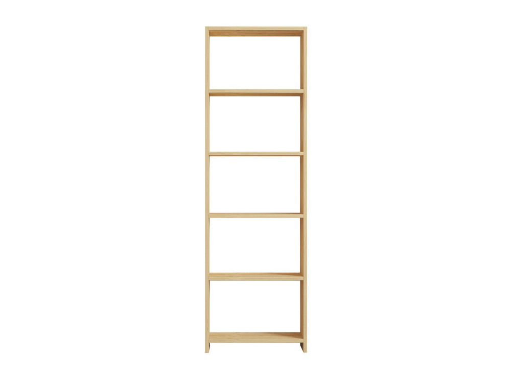 Bibliothèque en bois "New" - 50 x 19 x 160 cm - Chêne