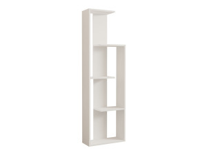 Bibliothèque en bois "Wand" - 50 x 19 x 160 cm - Blanc