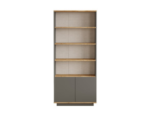 Bibliothèque en bois "Forlan" 75 x 26,8 x 168,3 cm - Pin atlantique