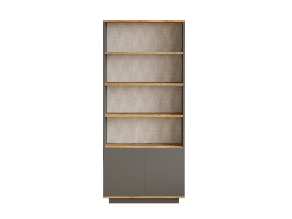 Bibliothèque en bois "Forlan" 75 x 26,8 x 168,3 cm - Pin atlantique
