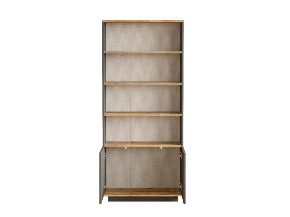 Bibliothèque en bois "Forlan" 75 x 26,8 x 168,3 cm - Pin atlantique