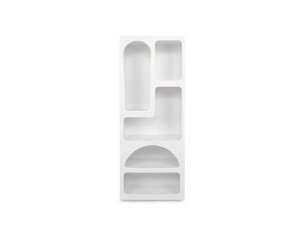 Bibliothèque en bois "Venüs" 60 x 32 x 150 cm - Blanc