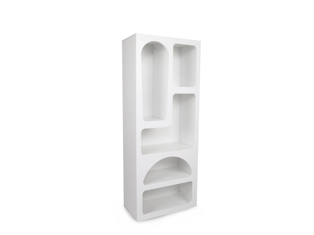 Bibliothèque en bois "Venüs" 60 x 32 x 150 cm - Blanc