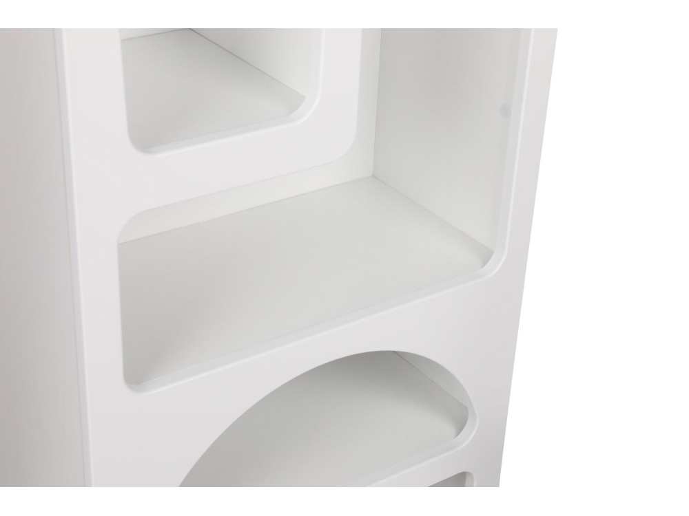 Bibliothèque en bois "Venüs" 60 x 32 x 150 cm - Blanc