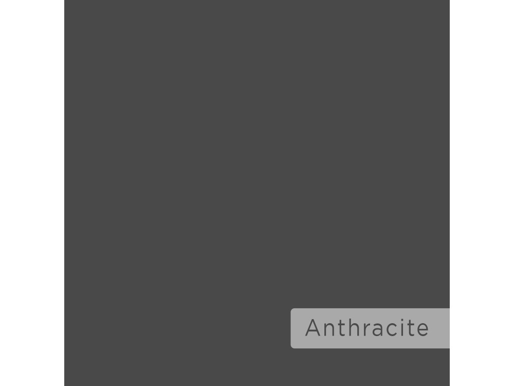 Bibliothèque en bois "Nati" - 32 x 32 x 161 cm - Gris anthracite