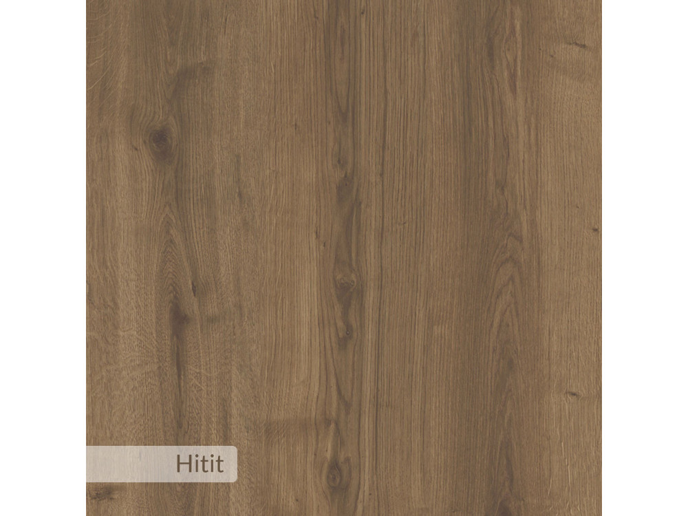 Bibliothèque en bois "Labirent" - 125 x 22 x 129 cm - Marron