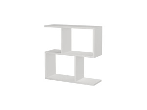 Table d'appoint en bois "Mania" - 60 x 20 x 60 cm - Blanc