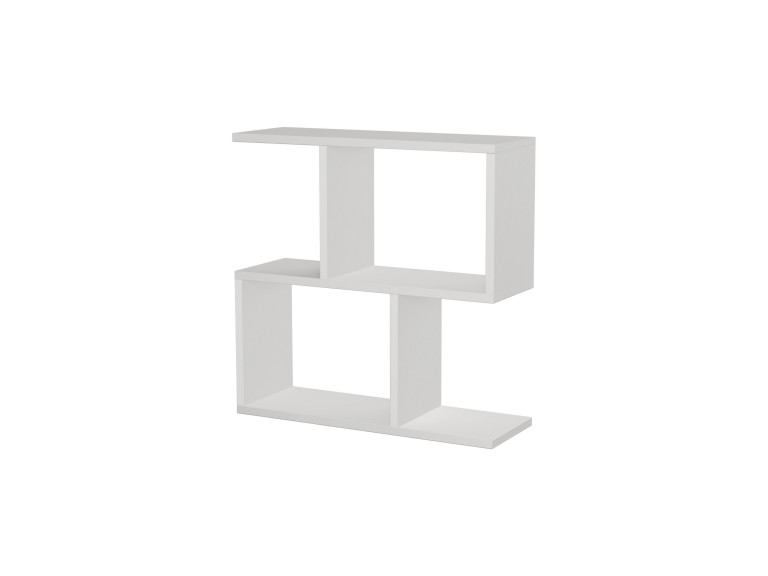 Table d'appoint en bois "Mania" - 60 x 20 x 60 cm - Blanc