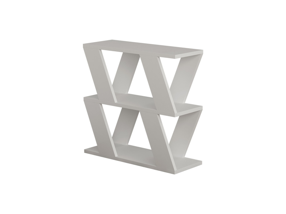 Table d'appoint en bois "Lazena" - 60 x 22 x 57 cm - Blanc