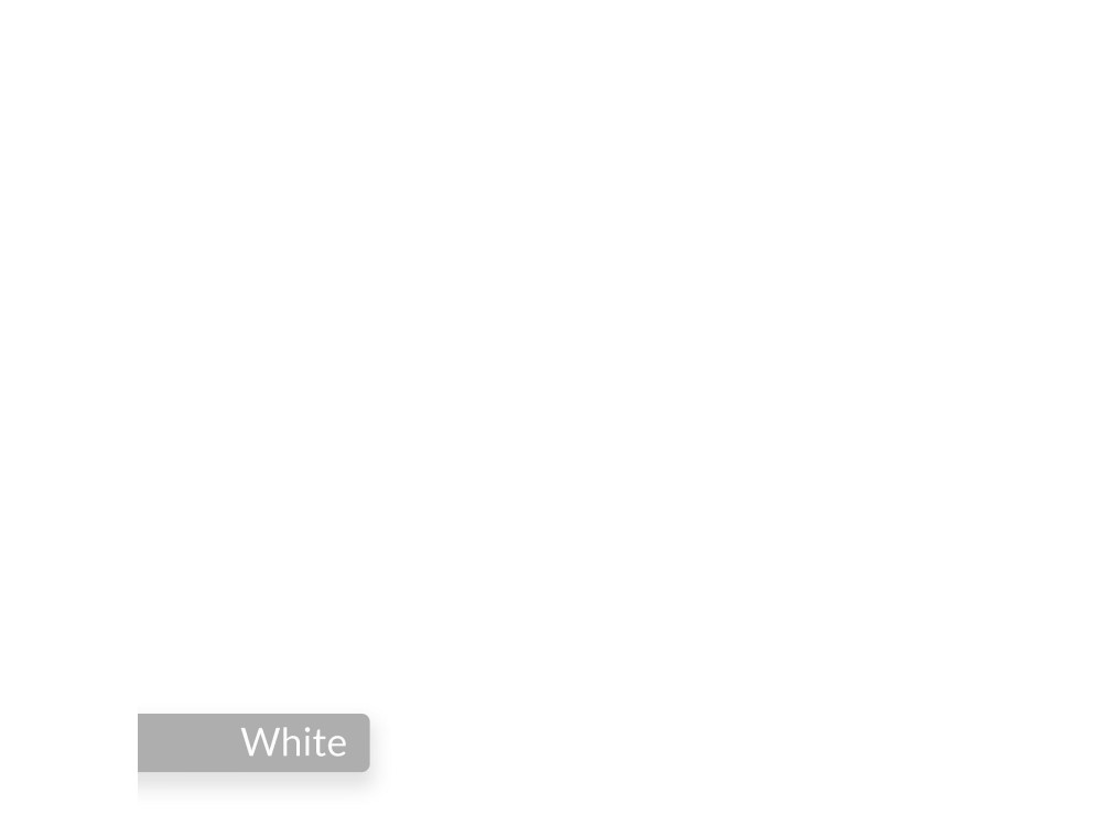 table d'appoint en bois "Bon" 40 x 35 x 40 cm - Blanc