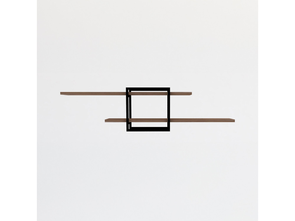Étagère murale en bois "Mone" - 120 x 18 x 30 cm - Pin atlantique