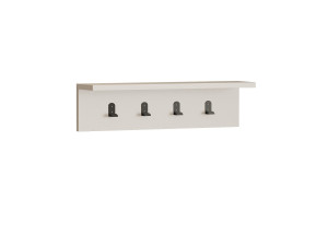 Étagère murale en bois "Ayla" - 60 x 16 x 14 cm - Blanc