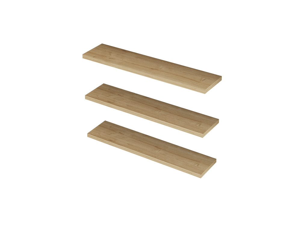 Étagère murale en bois "Boss" - 60 x 1 x 14 cm - Saphir