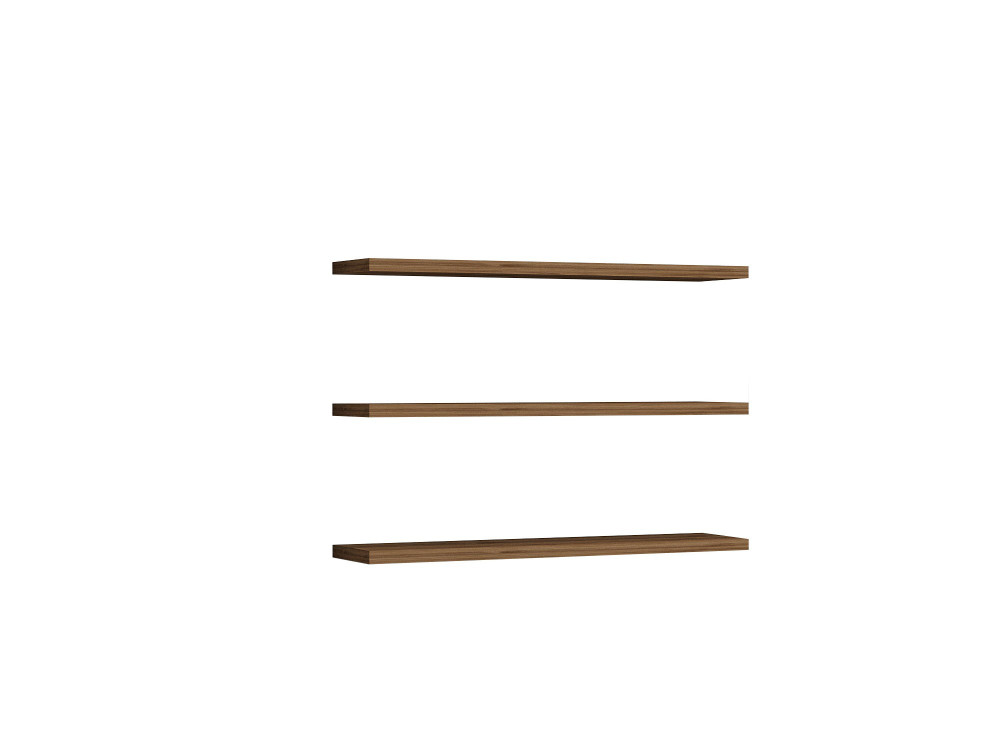 Étagère murale en bois "Boss" - 60 x 1 x 14 cm  - Noyer