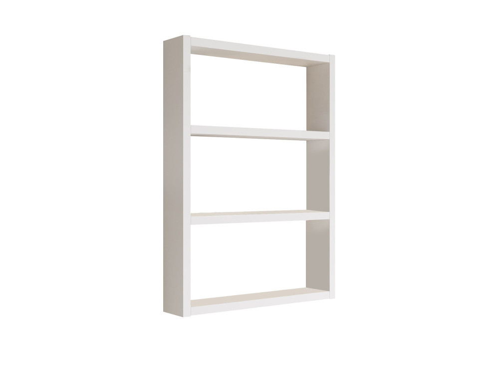 Étagère murale en bois "PR1" - 43 x 9 x 60 cm - Blanc