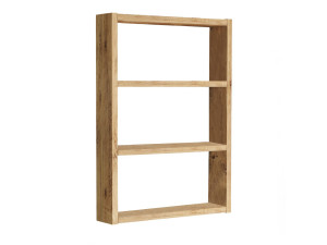 Étagère murale en bois "PR1" - 43 x 9 x 60 cm - Pin atlantique