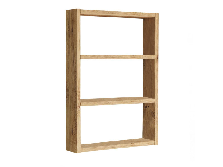 Étagère murale en bois "PR1" - 43 x 9 x 60 cm - Pin atlantique