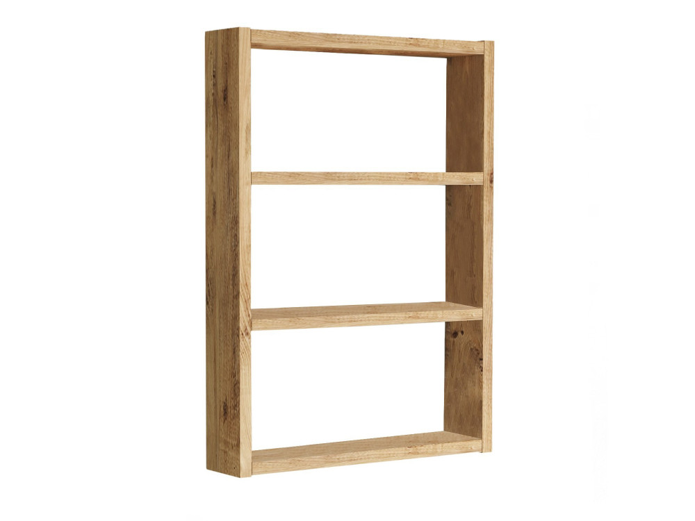 Étagère murale en bois "PR1" - 43 x 9 x 60 cm - Pin atlantique