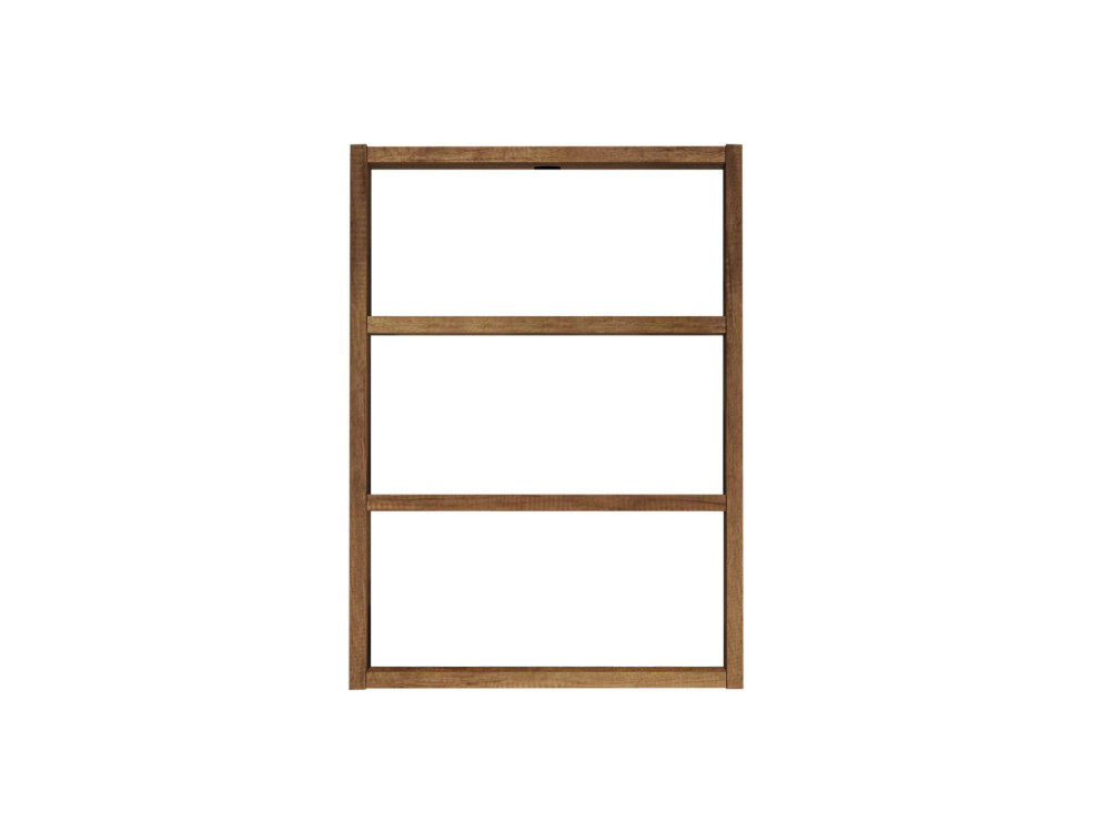 Étagère murale en bois "PR1" - 43 x 9 x 60 cm - Noyer
