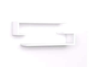 Étagère murale en bois "Eldo" - 60 x 19 x 15 cm - Blanc