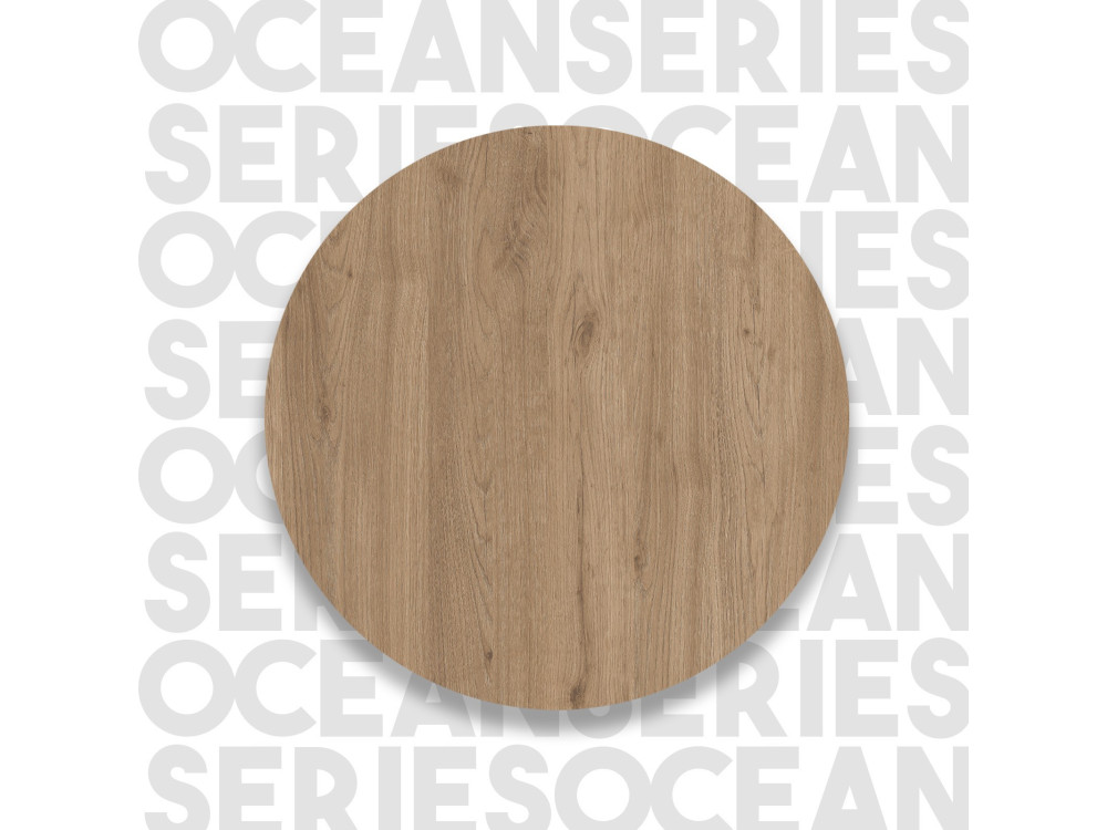 Étagère murale en bois "Calvin" - 90 x 22 x 81 cm - Marron