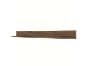 Étagère murale en bois "Eno" - 135 x 13 x 15 cm - Marron