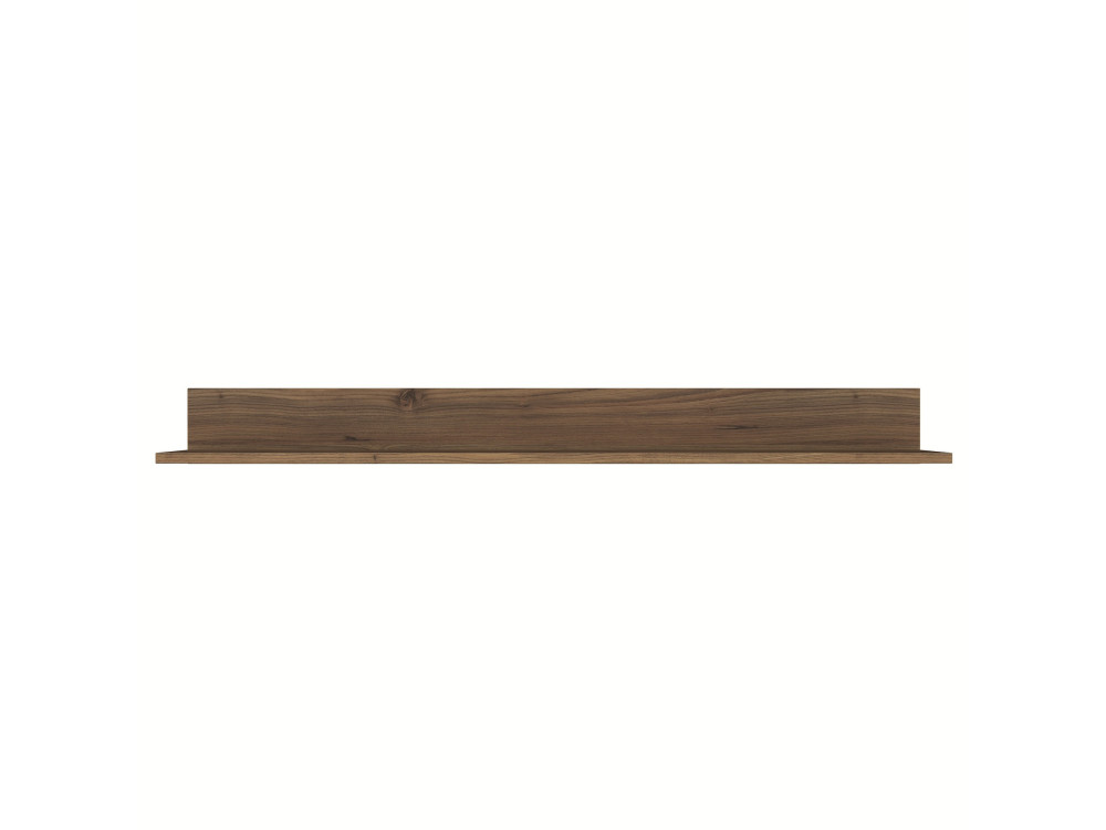 Étagère murale en bois "Eno" - 135 x 13 x 15 cm - Marron