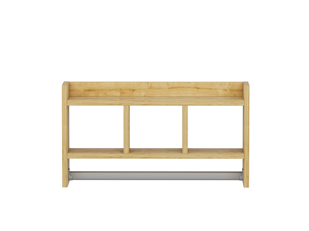 Étagère murale en bois "Asya" - 63 x 14 x 35 cm - Beige