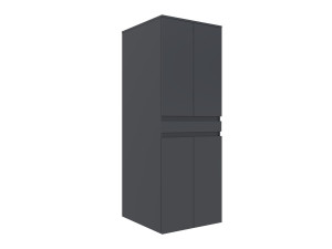 Meuble Machine à Laver "Neve 70" - 70 x 73 x 193 cm - Matte Anthracite
