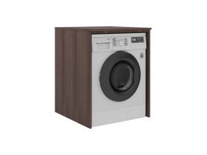 Meuble Machine à Laver "Bosco 70" -  cm - Dark Walnut