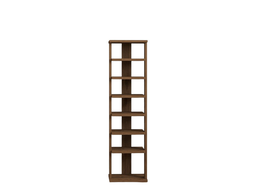 Meuble à chaussures en bois "Ayka" - 30 x 30 x 110 cm - Marron
