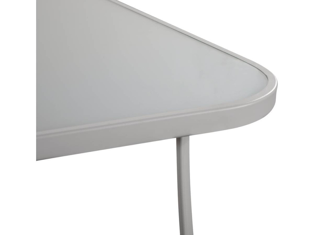 Table et chaises de jardin en textilène "Cordoba" - Phoenix - 6 places - Fuschia