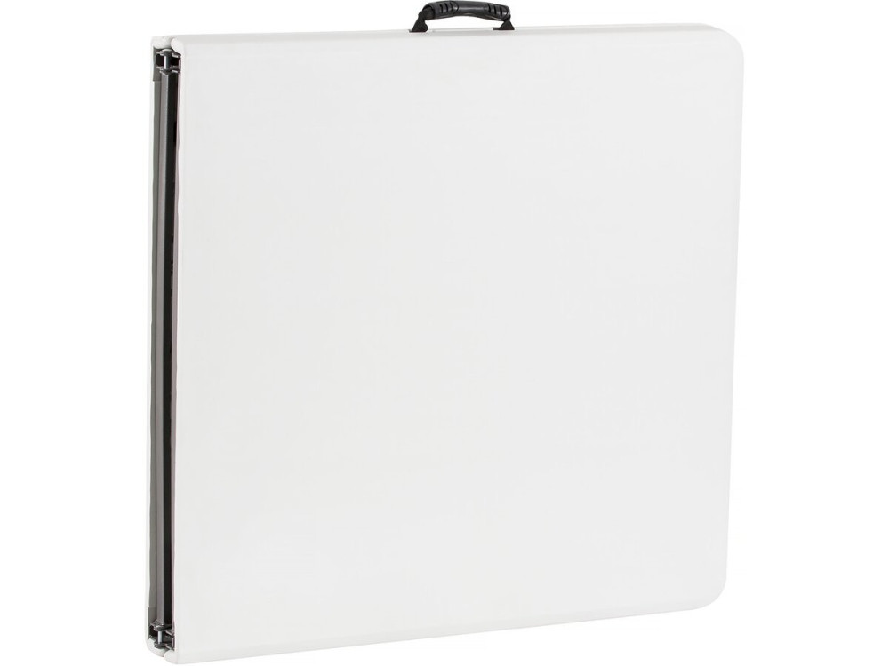 Ensemble Table de jardin pliante + 2 Bancs pliants " Foldy" - Blanc